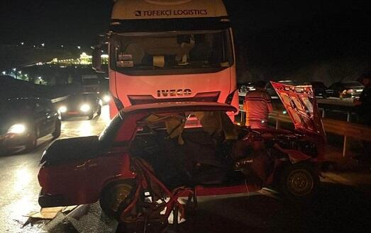 Qazaxda ağır qəza: ölən var