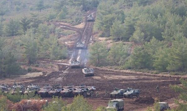 The Greeks stationed troops on these islands -