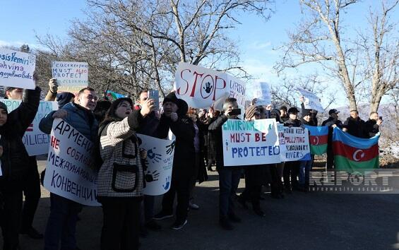 The 107th day of the action on Lachin road