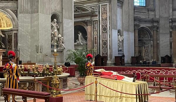 Benedict XVI was buried