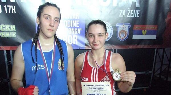 Two of our boxers won gold medals in Serbia