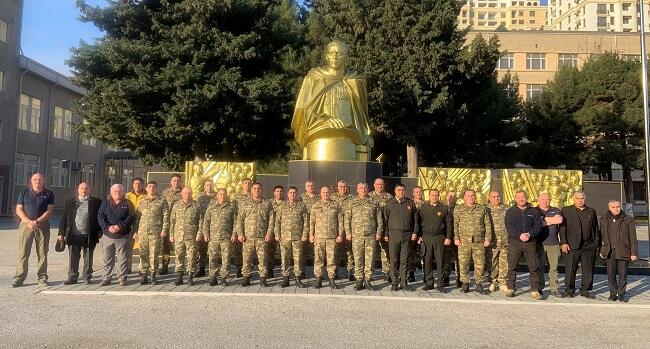 UK experts train officers of the Azerbaijani Army -