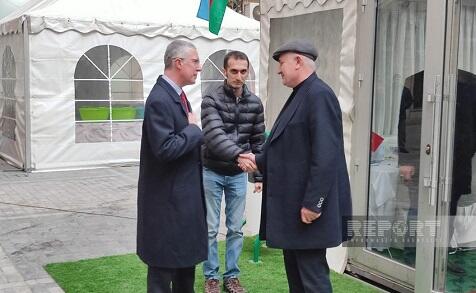 British ambassador at the funeral of our martyr -