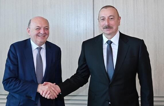 Ilham Aliyev received Italian Minister