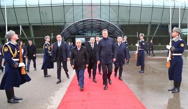Romanian President's official visit to Azerbaijan ended