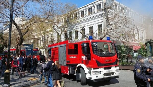 Xankəndidə yanğın: xəsarət alanlar var