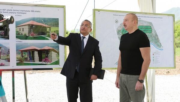 Ilham Aliyev went to Kalbajar -