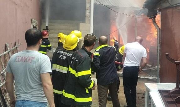 İsmayıllıda istirahət mərkəzində yanğın