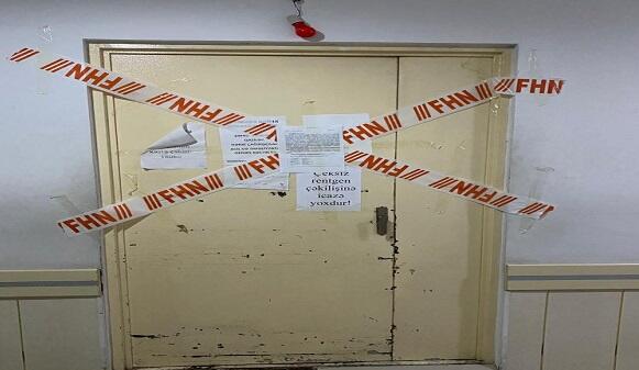 Daha bir klinikada rentgen-müayinə fəaliyyəti dayandırıldı