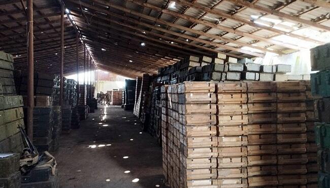 Military equipment confiscated in Karabakh