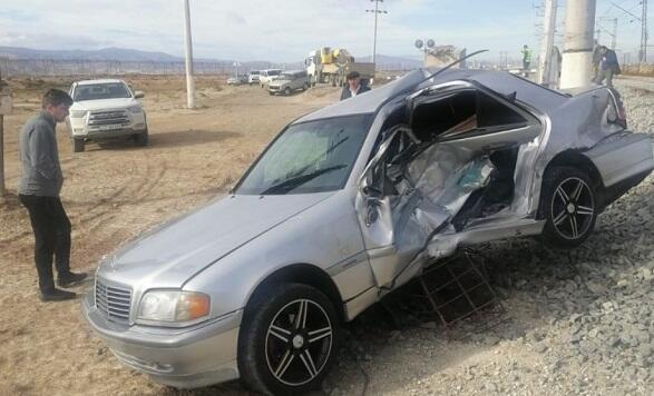 Tərtərdə ağır qəza: yaralılar var