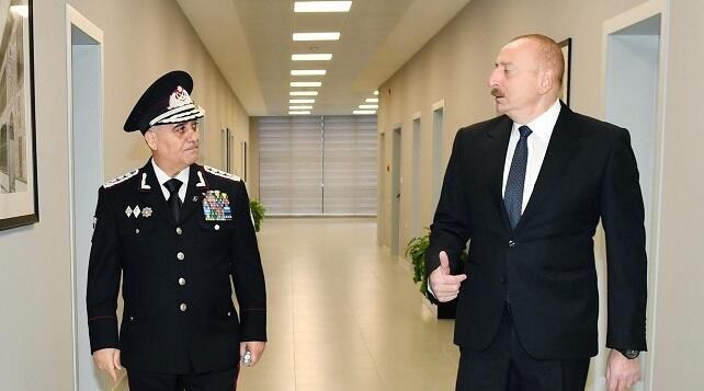 Aliyev has attended the opening -