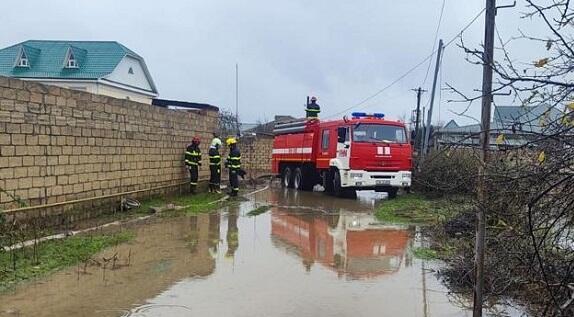 Leysan yağdı, bu ərazini su basdı - Video