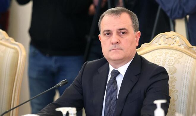 Bayramov holds talks with the Arab Parliament President