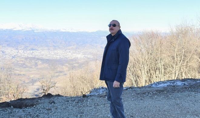 Президент отправился в Ходжавенд