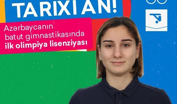 داها بیر گیمناستیمیز المپیادایا لیسنزییا قازاندی