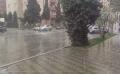 Sumqayıta və Bakıya dolu düşdü - Video