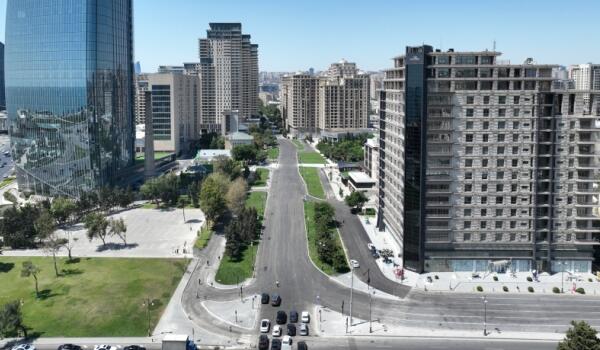 Prezidentin bu gün açdığı yeni yoldan - Fotolar