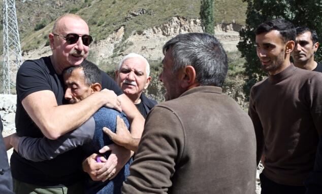 Prezident Kəlbəcər səfərindən video paylaşdı -