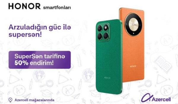 "Azercell" “HONOR+SuperSən” kampaniyasına start verir!