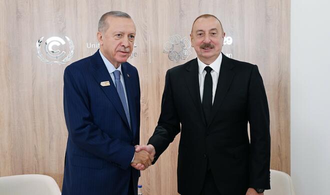 Erdogan, Aliyev discuss bilateral and regional ties