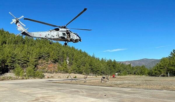 Azerbaijani and Turkish military joint training - Photo