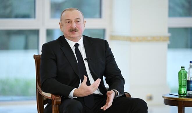 Алиев дал эксклюзивное интервью агентству Kazinform