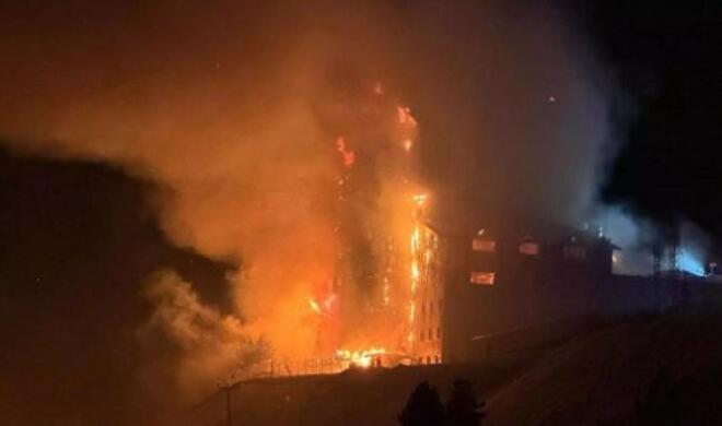 Fire breaks out at paint factory in Ankara, two injured -