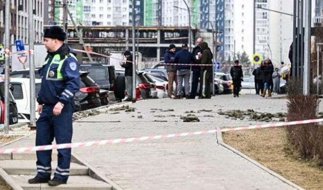 Moskvaya hücum: Şəhərin müdafiə sistemi yarıldı - Video