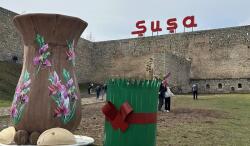 Dünya səyyahları Şuşa şəhərində...