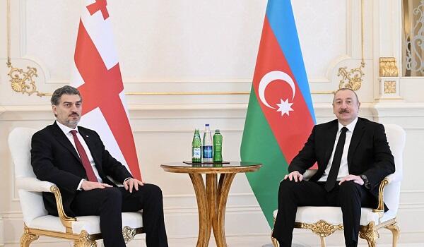 Ilham Aliyev posts meeting with Kavelashvili - Video