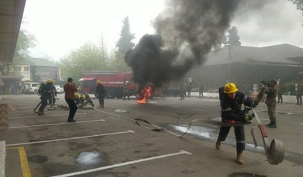 FHN ticarət mərkəzində təlim keçirdi - Video