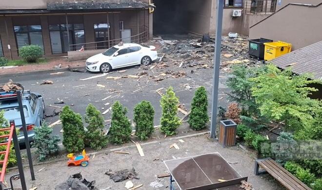 Russian strike damages Azerbaijani embassy in Kyiv -