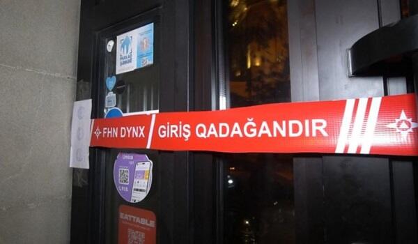 Bakıda bu gecə klubu da bağlandı - Video
