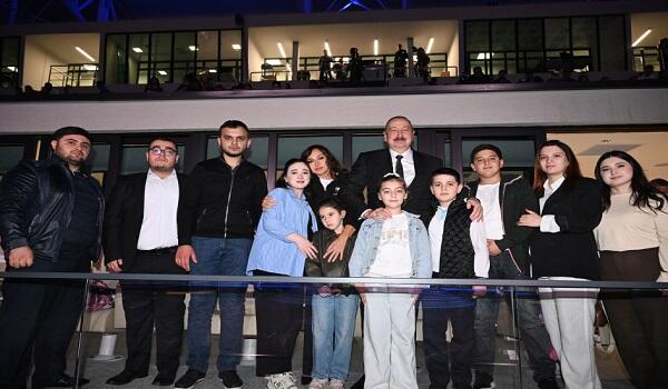 Prezident III MDB Oyunlarının açılışından paylaşım etdi