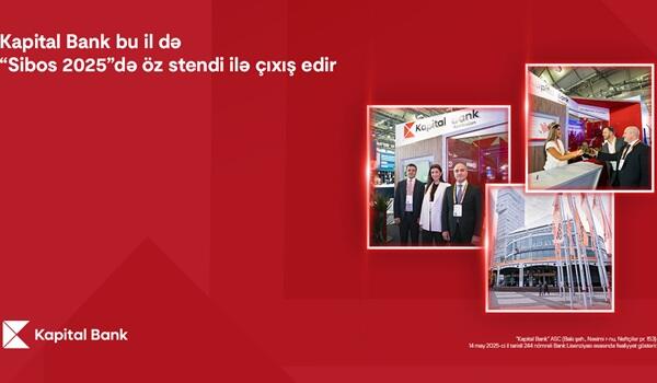 Kapital Bank bu il də “Sibos 2025”də öz stendi ilə çıxış edir