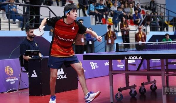 III MDB Oyunları: stolüstü tennis üzrə yarış...