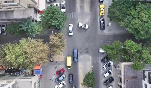 Bakıda bu yolda hərəkət birtərəfli oldu - Video