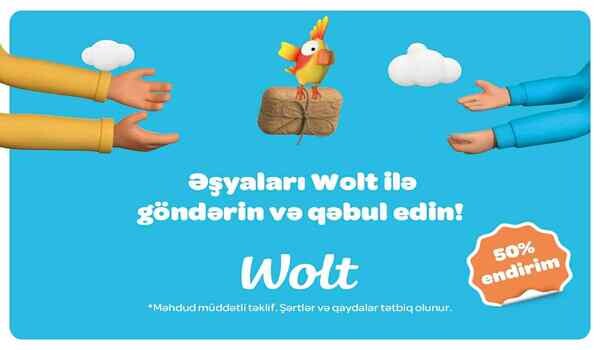 Wolt Reklama Wolt yeni “Packages” funksiyanı təqdim edir | Axar.Az