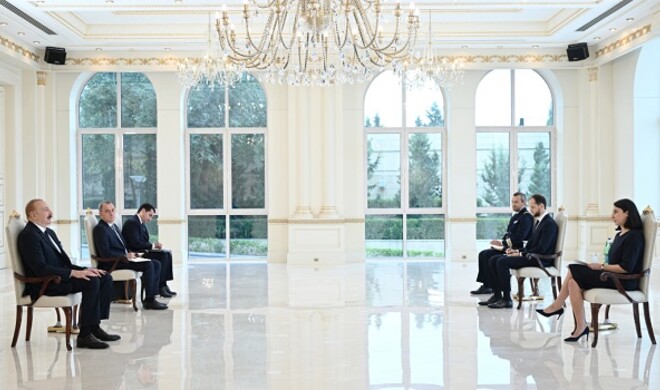 Ilham Aliyev accepted credentials of French ambassador -