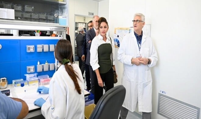 Azerbaijan VP visits Europe’s largest pediatric hospital