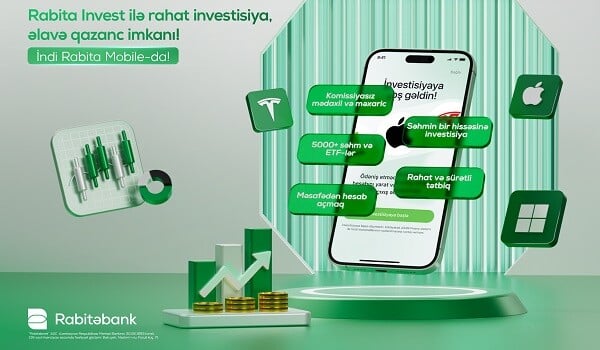 Yeni nəsil investiya imkanı artıq “Rabita mobile”də