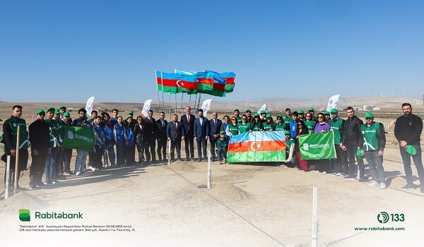 “Rabitəbank” ağacəkmə aksiyası keçirdi