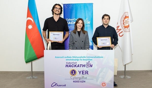 “Azercell” “CyberCell Hackathon” müsabiqəsinin qaliblərini elan etdi