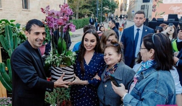 Leyla Əliyeva Zeytun festivalından paylaşım etdi - Foto