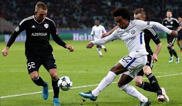 ЛЧ: "Карабах" сыграл вничью с "Челси"