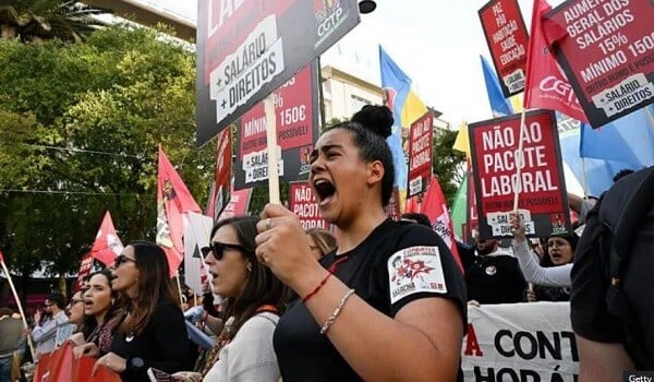 Portuqaliyada kütləvi etirazlar başladı: Minlərlə insan...