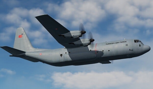 Türkiyə hərbi təyyarəsi Gürcüstanda qəzaya uğradı - Video