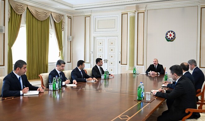 Президент принял глав ИВ ряда районов - Фото