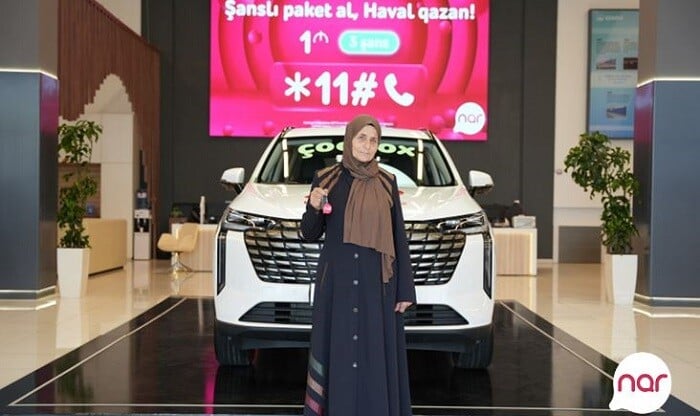 Zaqatala sakini "Nar"dan avtomobil qazandı